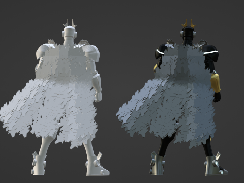 Armored All Might - My Hero Academia 3D-Modell