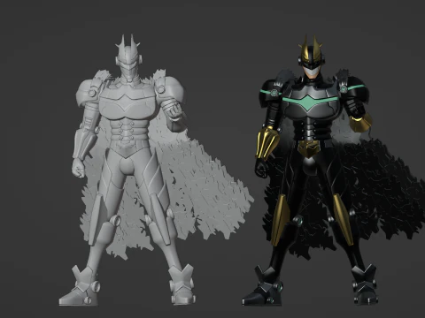 Armored All Might - My Hero Academia 3D Model