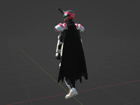 Ring Hunter Garyudo - No1 Sentai Gozyuger 3D Model