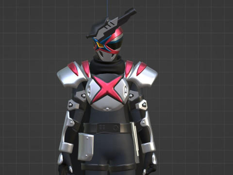Ring Hunter Garyudo - No1 Sentai Gozyuger Modello 3D