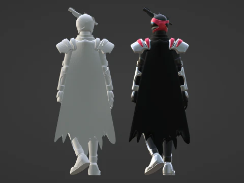 Ring Hunter Garyudo - No1 Sentai Gozyuger 3D Model