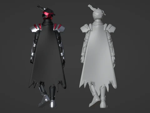 Ring Hunter Garyudo - No1 Sentai Gozyuger 3D Model