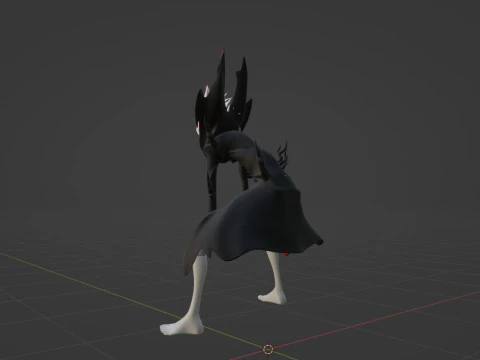 Okarun-Transformation &ndash; Dandadan 3D Modell