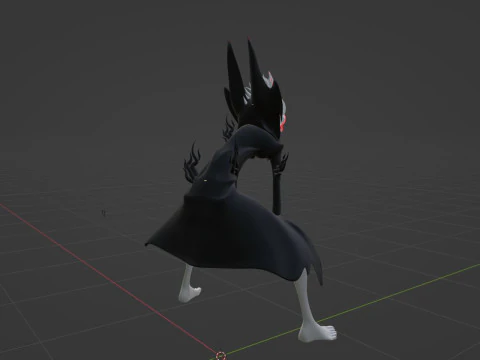Okarun-Transformation &ndash; Dandadan 3D Modell