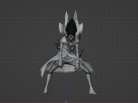 Okarun Transformation - Dandadan Modèle 3D