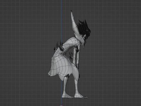 Okarun Transformation - Dandadan Modèle 3D