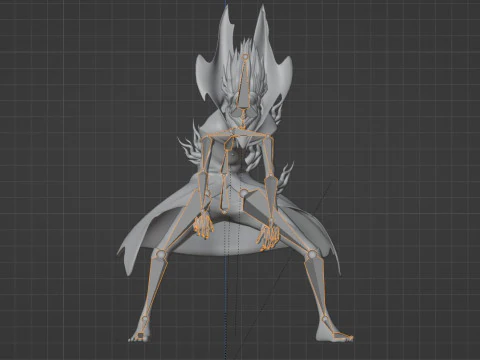 Okarun-Transformation &ndash; Dandadan 3D Modell