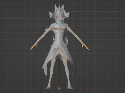 Okarun-Transformation &ndash; Dandadan 3D Modell
