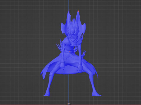 Okarun Transformation - Dandadan Modèle 3D