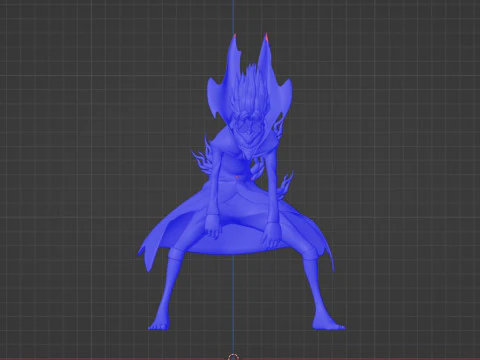 Okarun-Transformation &ndash; Dandadan 3D Modell