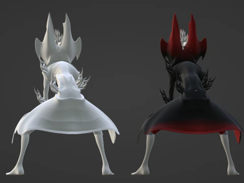 Okarun-Transformation &ndash; Dandadan 3D Modell