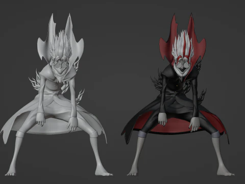 Okarun-Transformation &ndash; Dandadan 3D Modell