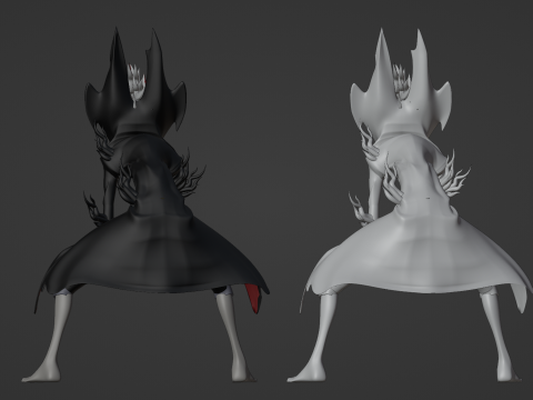 Okarun Transformation - Dandadan Modèle 3D