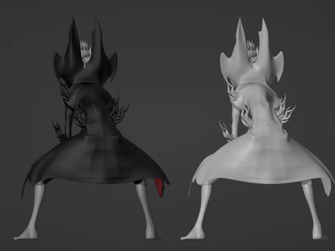 Okarun-Transformation &ndash; Dandadan 3D Modell