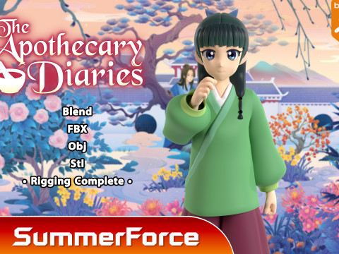 Maomao - The Apothecary Diaries 3D Model