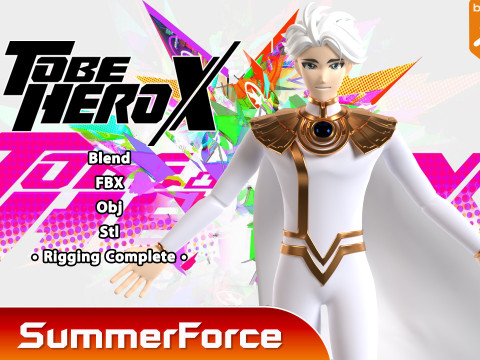 Nice - To Be Hero X 3Dモデル