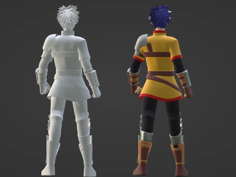 हलो - बनाम 3D मॉडल