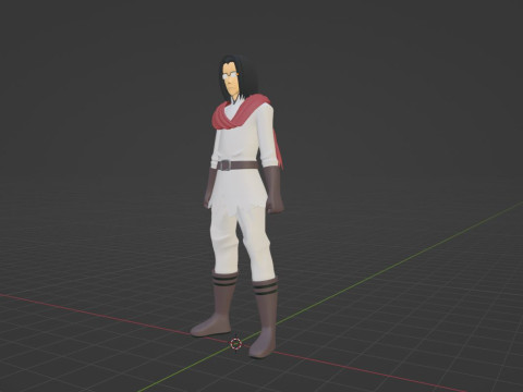 Yousuke Shibazaki - Uncle from another world 3D मॉडल