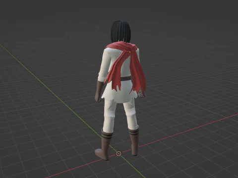 Yousuke Shibazaki - Uncle from another world 3D Model in Cartoon