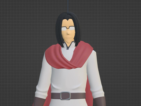 Yousuke Shibazaki - Uncle from another world 3D मॉडल
