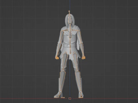 Yousuke Shibazaki - Uncle from another world 3D Model in Cartoon