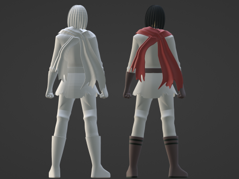 Yousuke Shibazaki - Uncle from another world 3D मॉडल