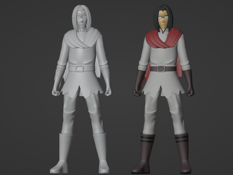 Yousuke Shibazaki - Uncle from another world 3D मॉडल