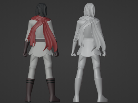 Yousuke Shibazaki - Uncle from another world 3D मॉडल