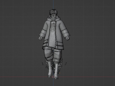 Shinra Kusakabe - Fire Force 3D Model