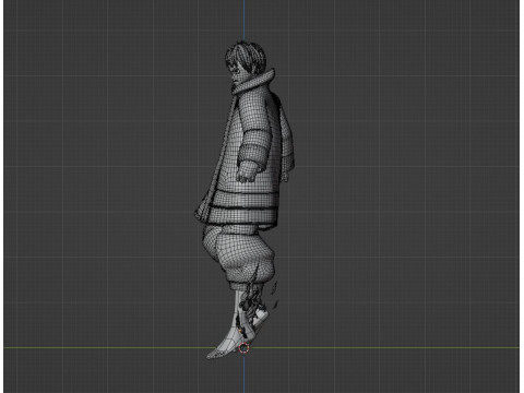 Shinra Kusakabe - Fire Force 3D Model