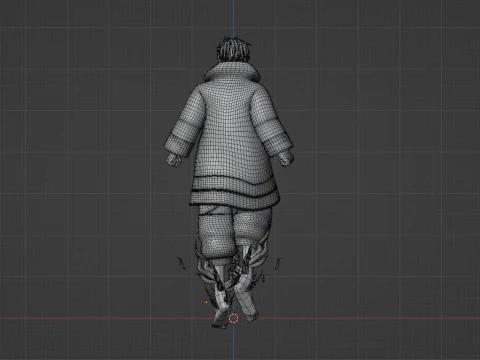 Shinra Kusakabe - Fire Force 3D Model