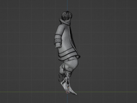 Shinra Kusakabe - Fire Force 3D Model