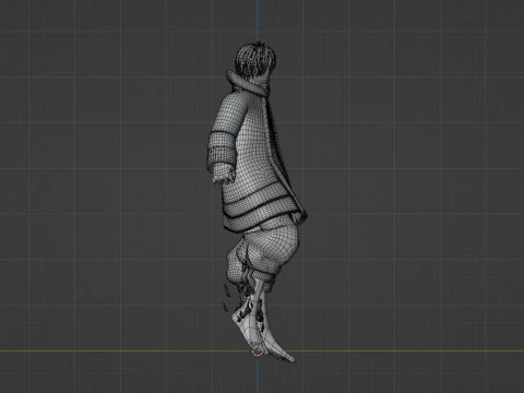 Shinra Kusakabe - Fire Force 3D Model