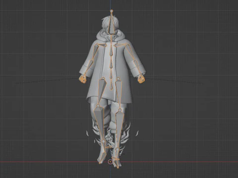 Shinra Kusakabe - Fire Force 3D Model