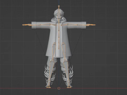 Shinra Kusakabe - Fire Force 3D Model