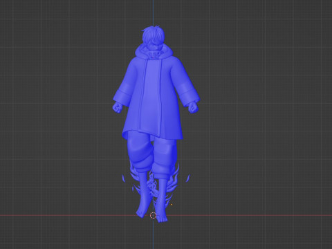 Shinra Kusakabe - Fire Force 3D Model
