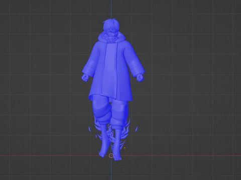 Shinra Kusakabe - Fire Force 3D Model