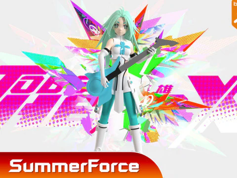 Lucky Cyan - To Be Hero X 3D Model