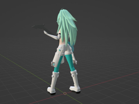 Lucky Cyan - To Be Hero X 3D-Modell