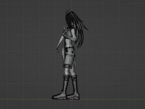 Lucky Cyan - To Be Hero X 3D Model