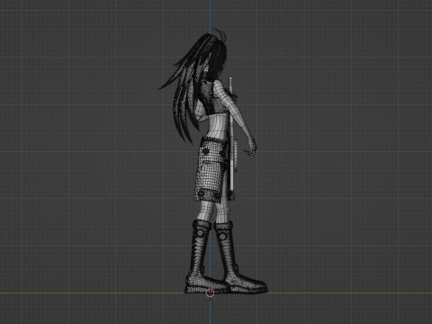 Lucky Cyan - To Be Hero X 3D-Modell