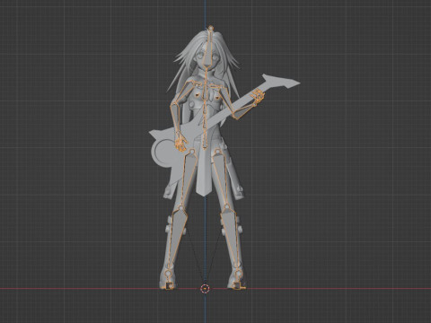 Lucky Cyan - To Be Hero X 3D-Modell