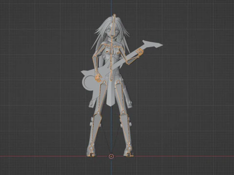 Lucky Cyan - To Be Hero X 3D Model