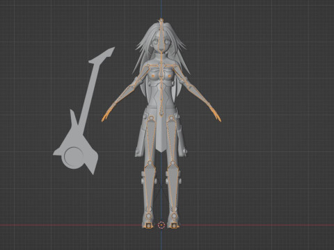 Lucky Cyan - To Be Hero X 3D-Modell
