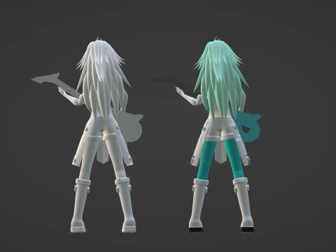Lucky Cyan - To Be Hero X 3D Model