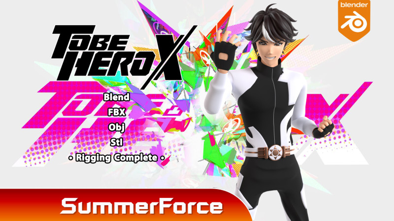 Lin Ling - To Be Hero X 3D-Modell .c4d .max .obj .3ds .fbx .stl .blend