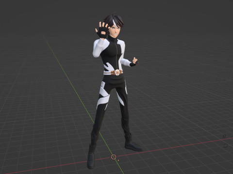 Lin Ling - To Be Hero X 3D-Modell