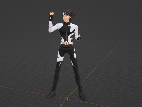 Lin Ling - To Be Hero X 3D-Modell