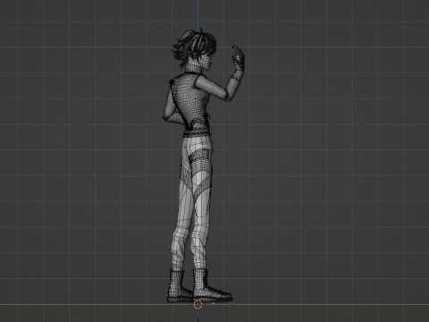 Lin Ling - To Be Hero X 3D-Modell