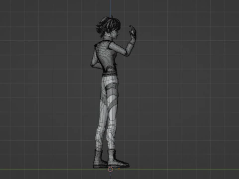 Lin Ling - To Be Hero X 3D Model